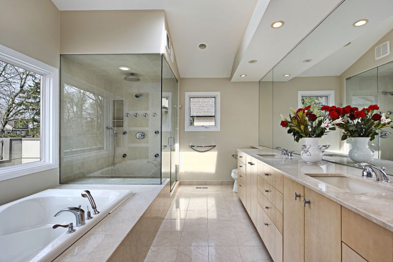 Spacious Shower Area